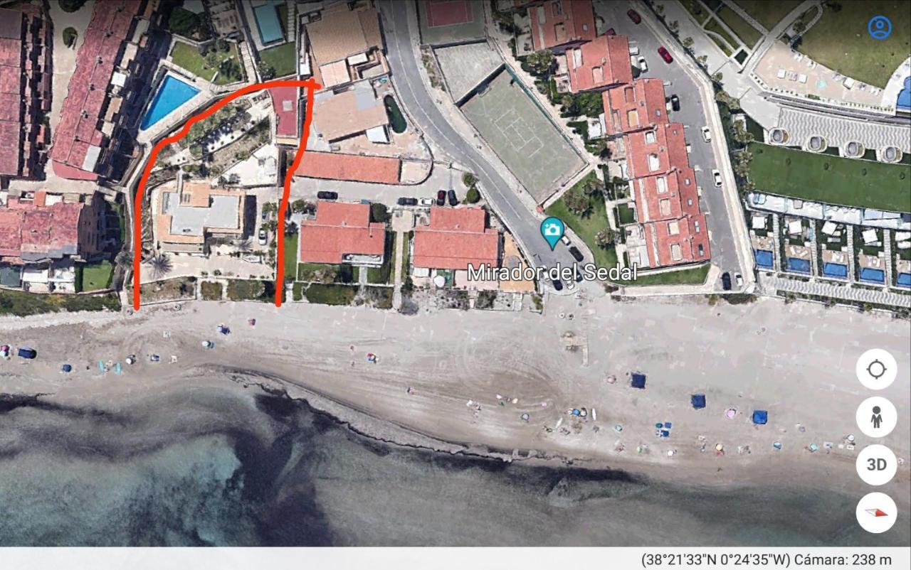 Excepcional Apartamento Loft A Pie De Playa En Chalet Roquetes Аликанте Екстериор снимка
